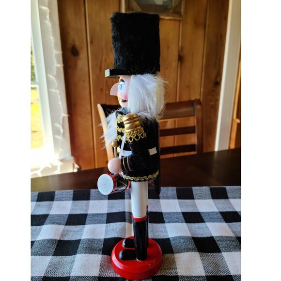 Christmas Nutcracker Soldier Wooden Statue Xmas Holiday Decor Table Decoration - Picture 6 of 14